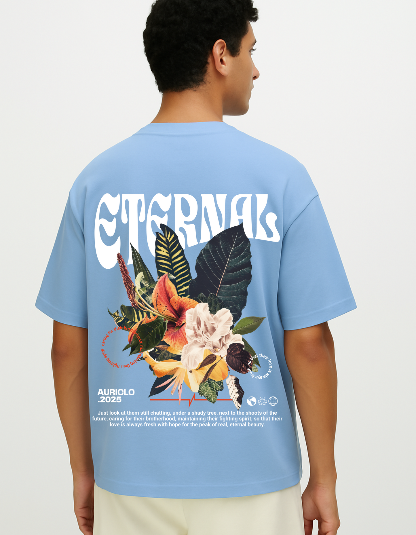 Eternal Design Oversized Graphic T-shirt