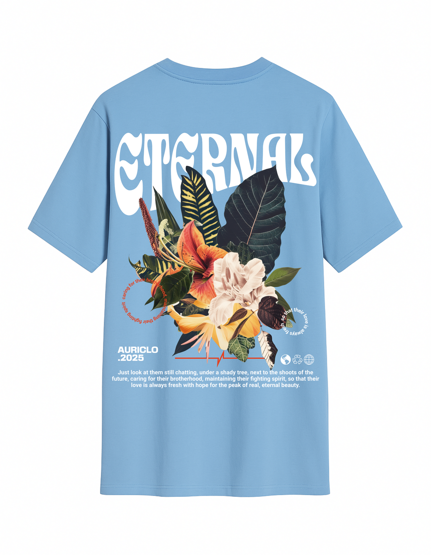 Eternal Design Oversized Graphic T-shirt